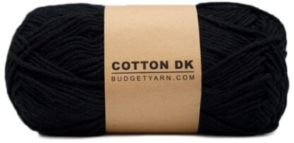 Budgetyarn Cotton DK - 100-Black