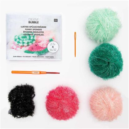 Rico Design - Creative Bubble Kit - Funny Sponges