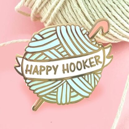 Jubly Umph Lapel Pin Happy Hooker