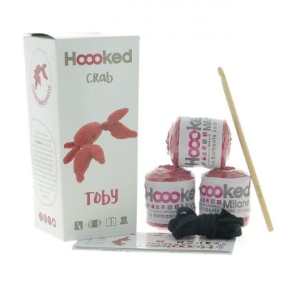 Hoooked DIY Crochet Kit - Toby Crab