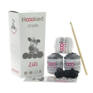 Hoooked DIY Crochet Kit - Zebra Zizi