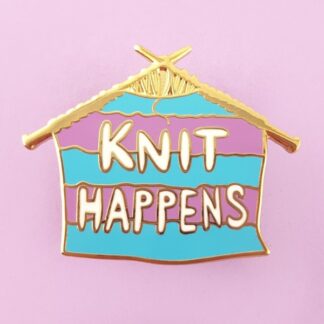 Jubly Umph Lapel Pin Knit Happens