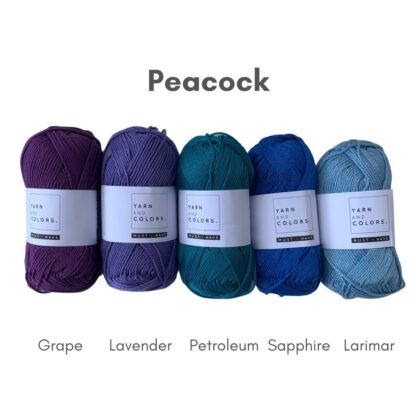 Peacock - Westknits Shawlography MKAL 2021