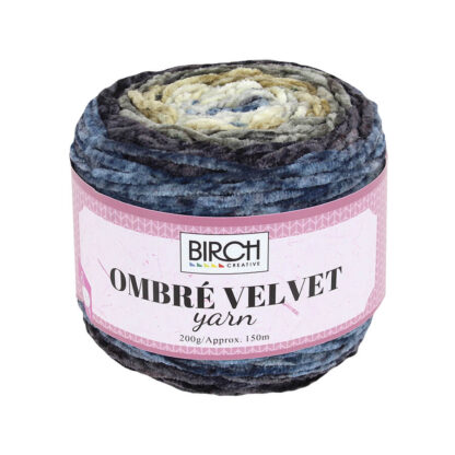 Birch Ombré Velvet 100% Polyester 200g Whirl