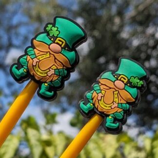 Lucky Leprechaun & Shamrock Gnome Silicone Needle Stoppers – St. Paddy’s Day Edition! 🍀✨